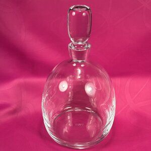 Olivia & Oliver crystal whisky decanter